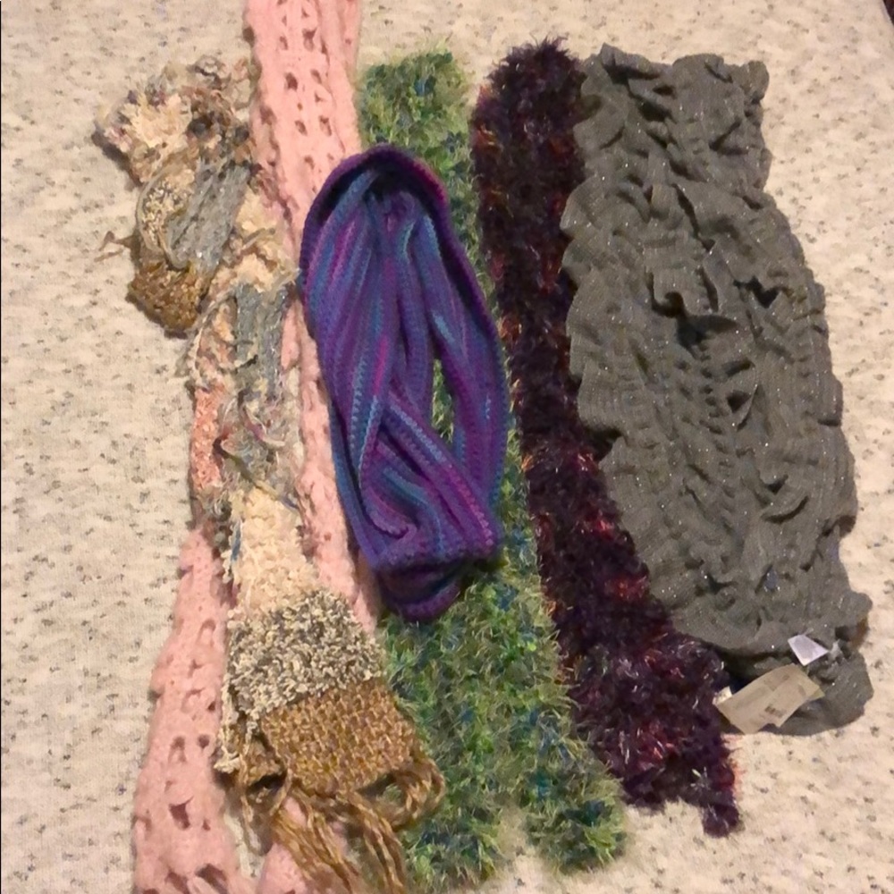 Bundle of scarves, regular and Infinity